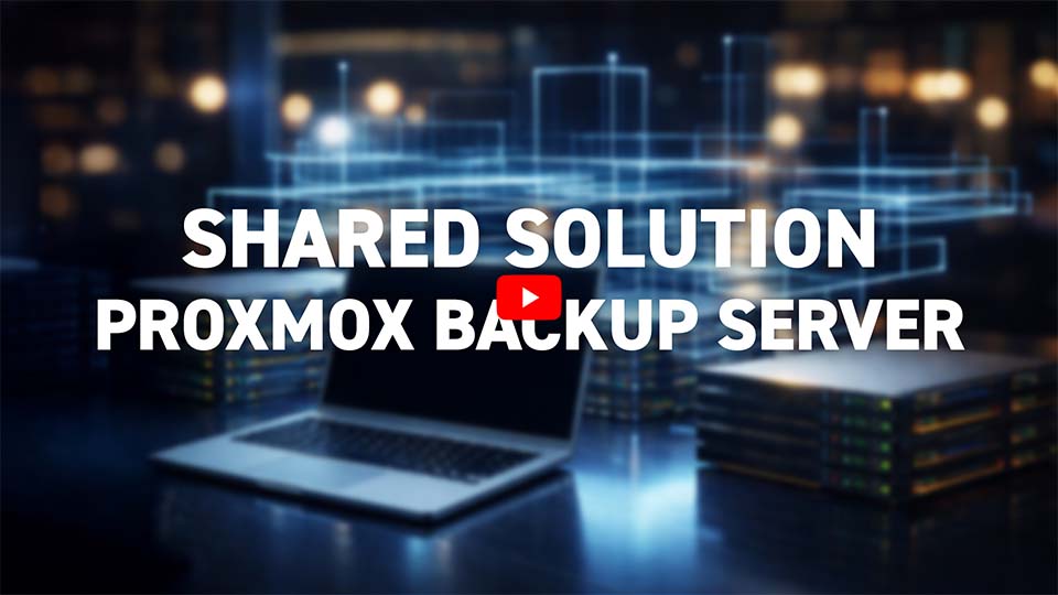 Thumbnail for the explanatory video about the Proxmox Backup Server